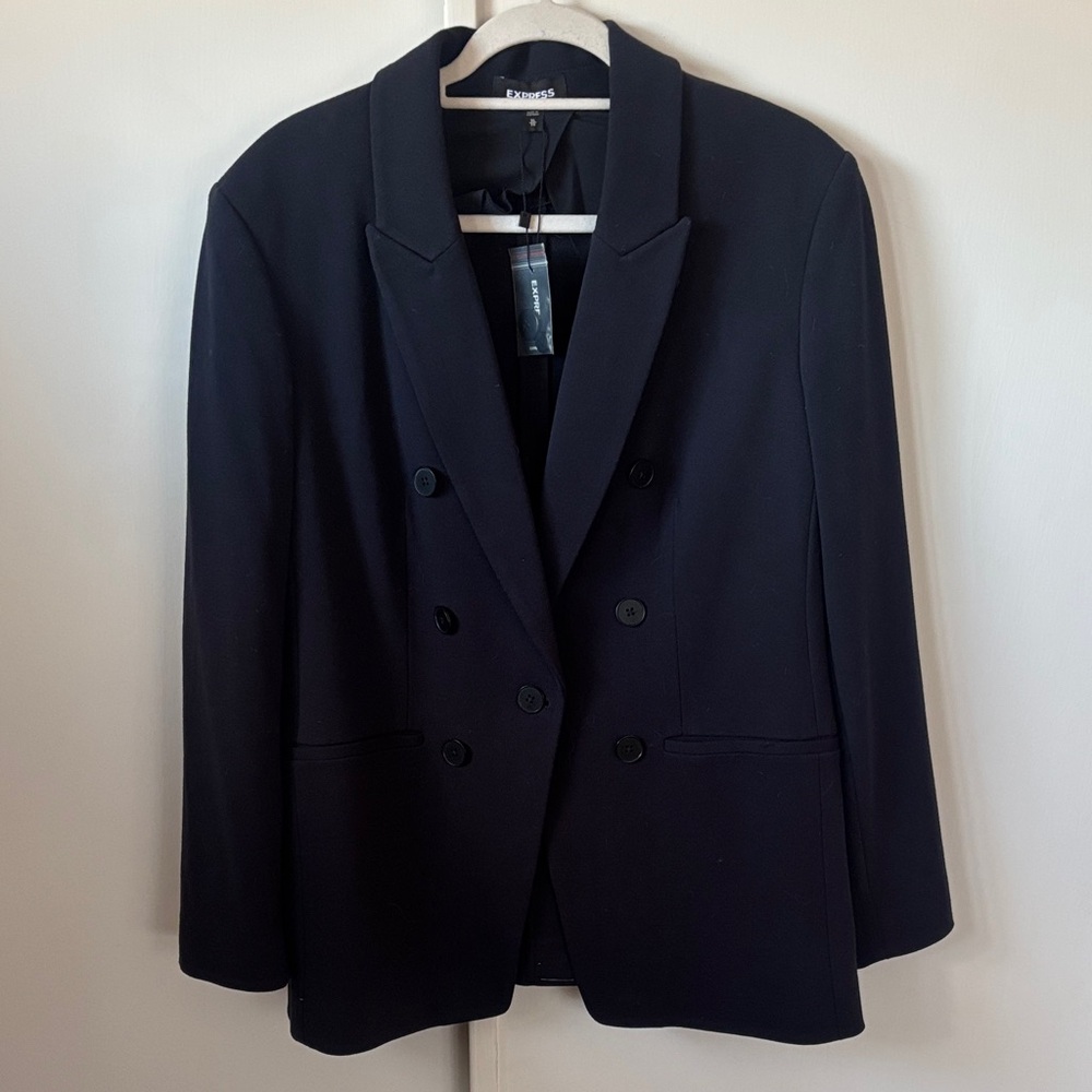 Express Elegant Navy Women's Blazer